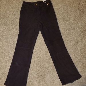 St John Suede pants